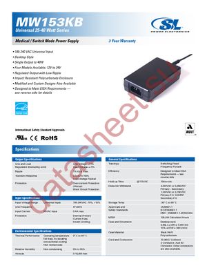 MW153KB2403F01 datasheet  